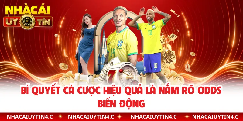 Bí quyết cá cược hiệu quả là nắm rõ Odds biến động