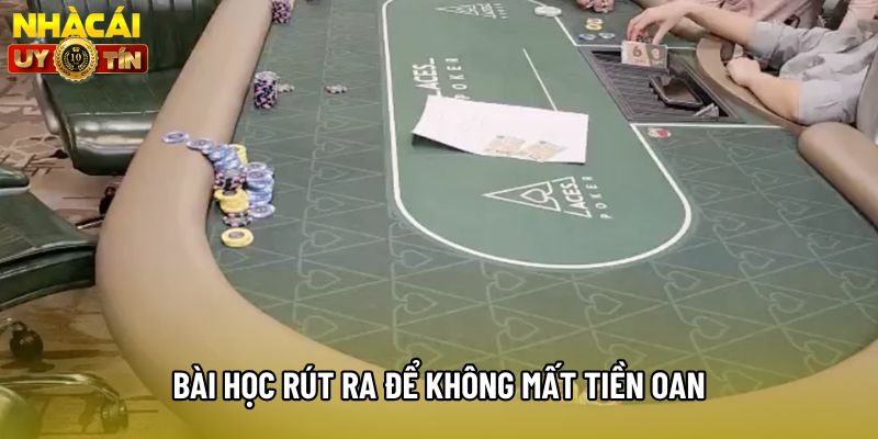 Bài học rút ra để không mất tiền oan