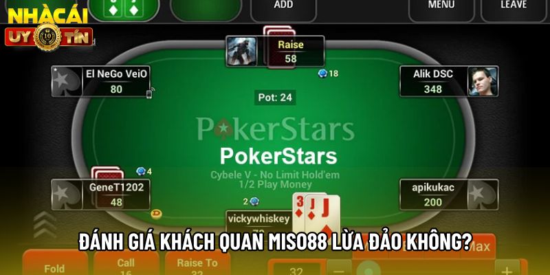 Đánh giá khách quan Miso88 lừa đảo không?