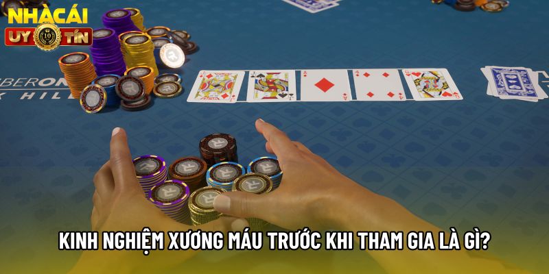 Kinh nghiệm xương máu trước khi tham gia là gì?